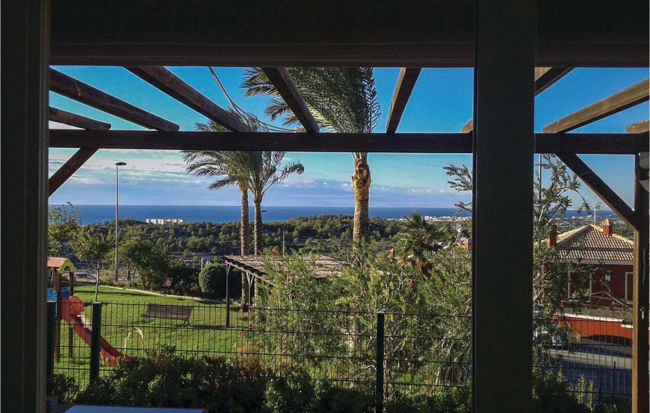 Awesome Home In Finestrat With House Sea View Eksteriør billede